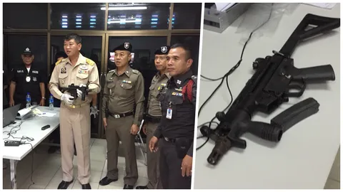 ‘เอ็มพี5’ มาทั้งกระบอก! ส่งเคอรี่ จากชายแดนใต้ไปแม่สาย 