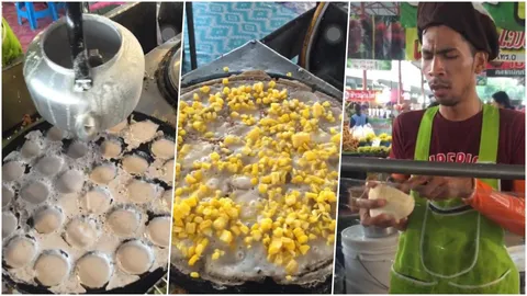 หาเงินเลี้ยงผู้ชาย! ชาวเน็ตฮากระจาย พ่อค้าขนมครกเสียง 2 กลับมาอีกแล้ว (คลิป)