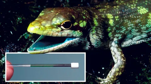 สำรวจความลับทางพันธุกรรมกิ้งก่าเลือดเขียว