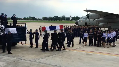 ผบ.ทอ.รับศพ ผู้พันบิน เผยวันเกิดเหตุฝึกบินระดับต่ำ รอผลสอบสาเหตุตก