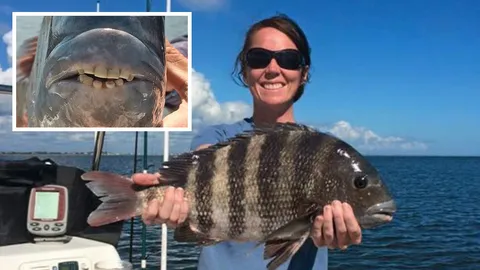 ปลามีฟันเหมือนฟันมนุษย์