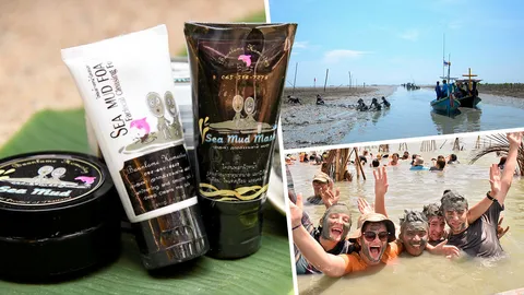 ครีมโคลน..บ้านแหลม ดินเสริมงามอ่าวทองคำ