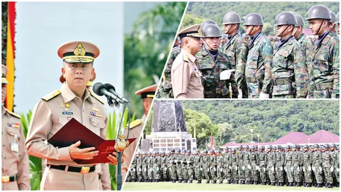 เสธ.ทร.เปิดฝึกทางทหารประกอบดนตรี ราชวัลลภเริงระบำ ทร.ประจำปี 61 