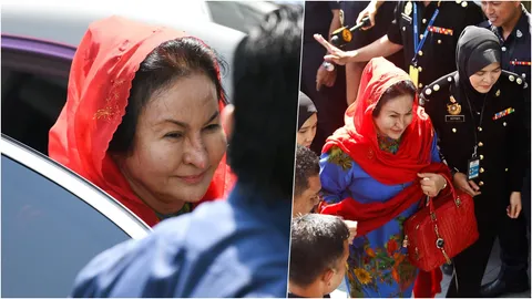 ไม่สะท้าน!ภริยา‘นาจิบ’ นั่งเบนซ์ หิ้วกระเป๋าหรูแดง มาให้ปากคำ ป.ป.ช. 