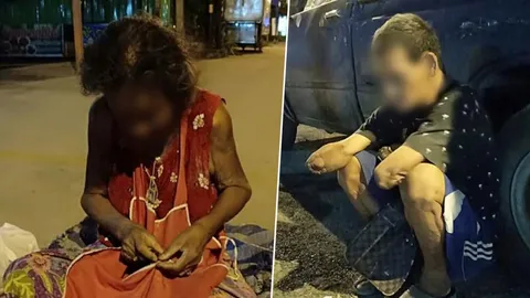 ลูกแขนขาดพาแม่พิการไปหาหมอ รันทดไม่มีเงินเติมน้ำมัน พบคนใจบุญช่วยเหลือ