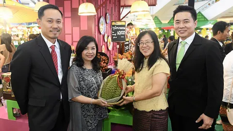 เลือกฟิน...ผลไม้เมืองสยามใหญ่ที่สุดแห่งปี 