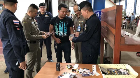 ด่าน ตม.อรัญฯ คุมเข้มพนันบอลโลก สกัดโบรชัวร์บ่อนเขมรได้นับร้อยใบ