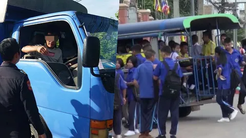 เด็กขาดเรียนอื้อ หลังขนส่งสั่งห้าม 'รถนักเรียนรับส่ง' เพราะผิดกฎหมาย