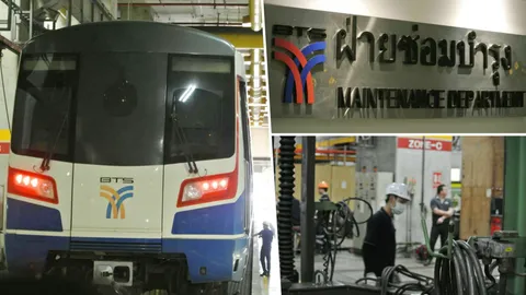 "บีทีเอส" เปิดบ้าน พาชมศูนย์ซ่อมบำรุงและโรงจอดรถไฟฟ้า