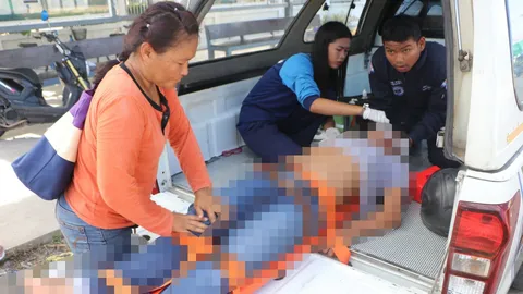 ยังไม่ให้ไป! เมียยื้อชีวิตผัวหนุ่มใหญ่ หลังหนีไปผูกคอตายในป่า 