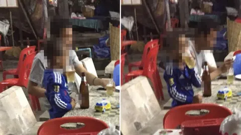 ให้ลูกไม่ถึง 10 ขวบดื่มเบียร์? เพจดังฉะพฤติกรรม คนเป็นพ่อบอกกินประจำ