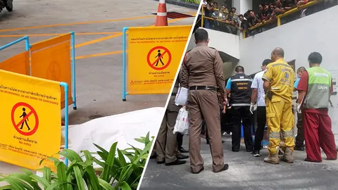 สลดกรุง 2 ศพ หญิง 44 ดิ่งตึกหนีทุกข์มะเร็ง อีกรายสาว 22 โดดละลิ่วชั้น 8