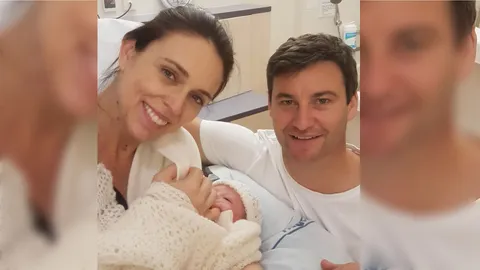 โชคดีไปหมด! นายกฯ หญิงกีวี คลอดลูกสาวแล้ว สุดน่ารัก