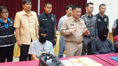 ตร.สุโขทัย จับเอเย่นต์ยาบ้าแก๊งโก๋แก่ มันทุกเม็ด ยึดได้กว่า 5หมื่นเม็ด