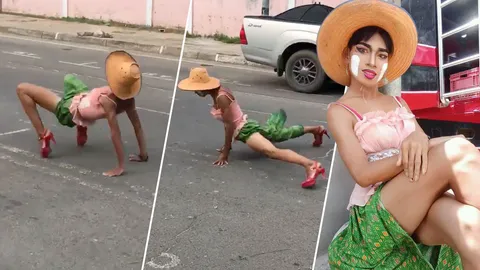 ธรรมดาโลกไม่จำ! ‘น้องบิวตี้’ โชว์ลีลาเต้นขั้นเทพในขบวนแห่นาค (คลิป)