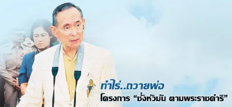 ทำไร่..ถวายพ่อโครงการ "ชั่งหัวมัน ตามพระราชดำริ"