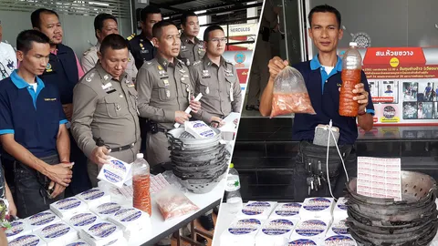 จับเวียดนามแสบ! สวมรอยร้านดัง ส่งขายหมูกระทะปลอม โดนอ่วม 5 ข้อหา (คลิป)