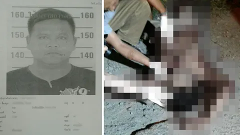 หนุ่มสงขลาเจอคู่อริเก่าขับรถชี้หน้าด่า คว้ามีดแทงปักอกดับคาถนน