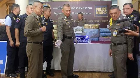 นครบาลขยายผล ยึดยาบ้า3.8ล.เม็ด เครือข่าย 'ชาวลาว'