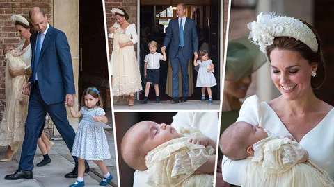 เจ้าชายหลุยส์ เข้าพิธีรับศีลจุ่ม