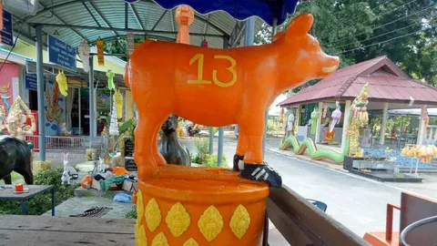 เจ้าอาวาสวัดดัง ลงมือปั้นเทียนพรรษา 'หมูป่าใส่สตั๊ด' สื่อการผ่านอุปสรรค