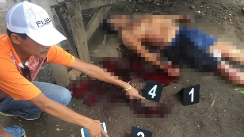 ทำร้ายแม่ทำไม! ลูกสุดทนเอาลูกซองสั้นยิงพ่อ นอนจมกองเลือดดับคาที่