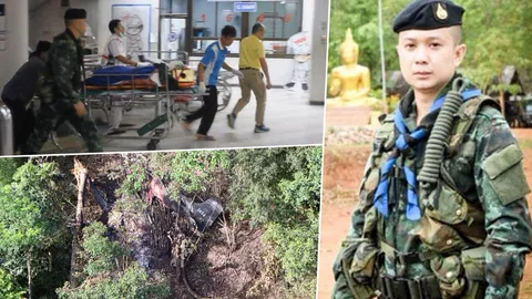 ติดเชื้อ-ช็อกรุนแรง! ทหารรอดจากเครื่องบินตกที่แม่ฮ่องสอน เสียชีวิตแล้ว