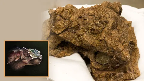 ศึกษาไดโนเสาร์หุ้มเกราะอายุ 76 ล้านปี