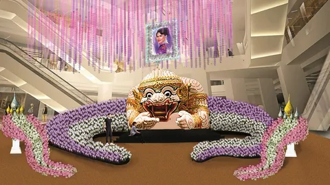 ปทุมมาราชินีป่าฝน บานสะพรั่งใจกลางกรุง