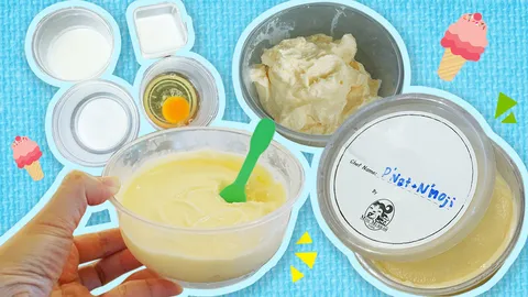 เปิดสูตร 'ไอศกรีมนมสด' หอมวานิลลาทำง่ายได้ที่บ้าน! (คลิป)