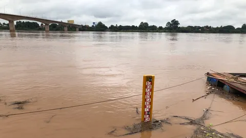 น้ำโขงขึ้นสูง ผู้ว่าฯ หนองคาย สั่ง จนท.ติดตามสถานการณ์ใกล้ชิด