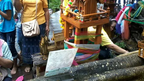 คอหวยไปเกาะคำชะโนด ส่องหาเลขเด็ดที่ต้นไทร ข้างมะเดื่อยักษ์