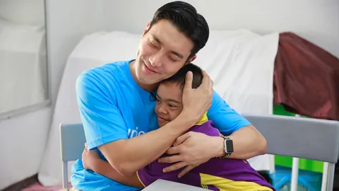 ซีวอน ทำกิจกรรมเพื่อเด็กพิการทางสติปัญญา ร่วมกับยูนิเซฟ ประเทศไทย 