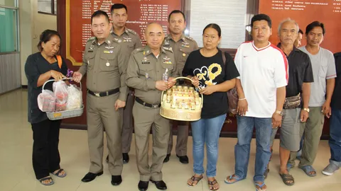 แม่น้องสปาย ฟอส เหยื่อเสี่ยอ้วนสั่งตาย เข้าขอบคุณตำรวจภูธรภาค 2