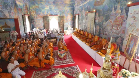 พระสงฆ์นานาชาติที่อินเดียสวดมนต์ถวายเป็นพระราชกุศล พระราชินีใน ร.9