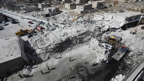 คลังแสงเถื่อนระเบิดสนั่นซีเรีย ดับ 39 ศพ เด็กตายอื้อ