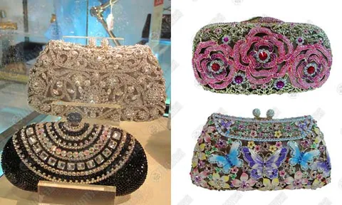 กระเป๋าคริสตัลสไตล์ไทยๆ