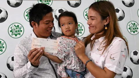 รับเงินแล้ว