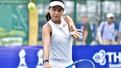 ทั้งน่ารักและเก่ง! สาวจีนครองแชมป์เทนนิสไอทีเอฟฯ