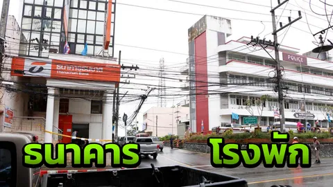 คัตเตอร์อันเดียว บุกจี้ธนาคารติดโรงพัก กวาด 7.5 หมื่น (คลิป)