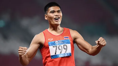 น่าเสียดาย! 'สุทธิศักดิ์' โดนยุ่นแซง หล่นคว้าเหรียญเงินทศกรีฑา