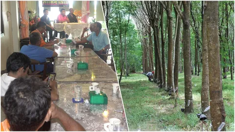 ยางถูก เหลือโลละ 44 บาท เครือข่ายภาคใต้ จ่อบุกกรุง พบบิ๊กตู่