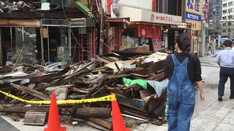 โอซากากลับมาคึกคักหลังไต้ฝุ่น ‘เชบี’ ถล่มหนัก-คนไทยปลอดภัย