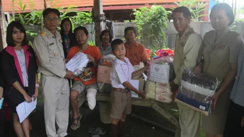 ทีม ONE HOME มอบถุงยังชีพ ช่วยครอบครัวน้องอาร์ท เด็กน้อยยอดกตัญญู 