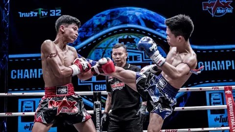 'มังกรทอง' ศอกดุ! กำราบ 'บิ๊กวัน' กระชากแชมป์ 47 กก. เดอะ ฮีโรฯ