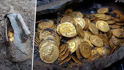 ขุมทรัพย์ใต้โรงมหรสพ อายุเก่าแก่ราว 474 ปีก่อนคริสตกาล (คลิป)