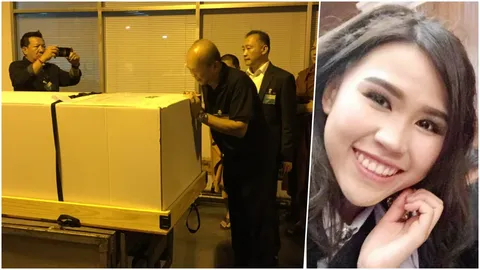 ครอบครัวหลีนวรัตน์ รับศพน้องแอ๋มกลับบ้าน บรรยากาศเศร้าสลด