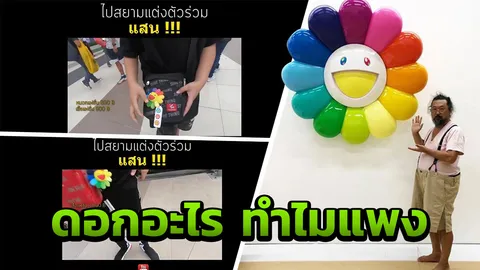 MURAKAMI Flower ดอกไม้สารพัดสี มันคืออะไร ทำไมถึงแพงเป็นพัน