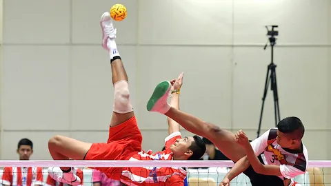 ตะกร้อรีโว่ คัพ 2018 ประเดิมวันแรก ได้ 24 ทีมเข้ารอบน็อกเอาต์