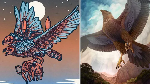 นกร็อก นกยักษ์ในตำนานตะวันออกกลาง